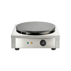 Commercial electric crepe maker with Ø400 mm cooking plate