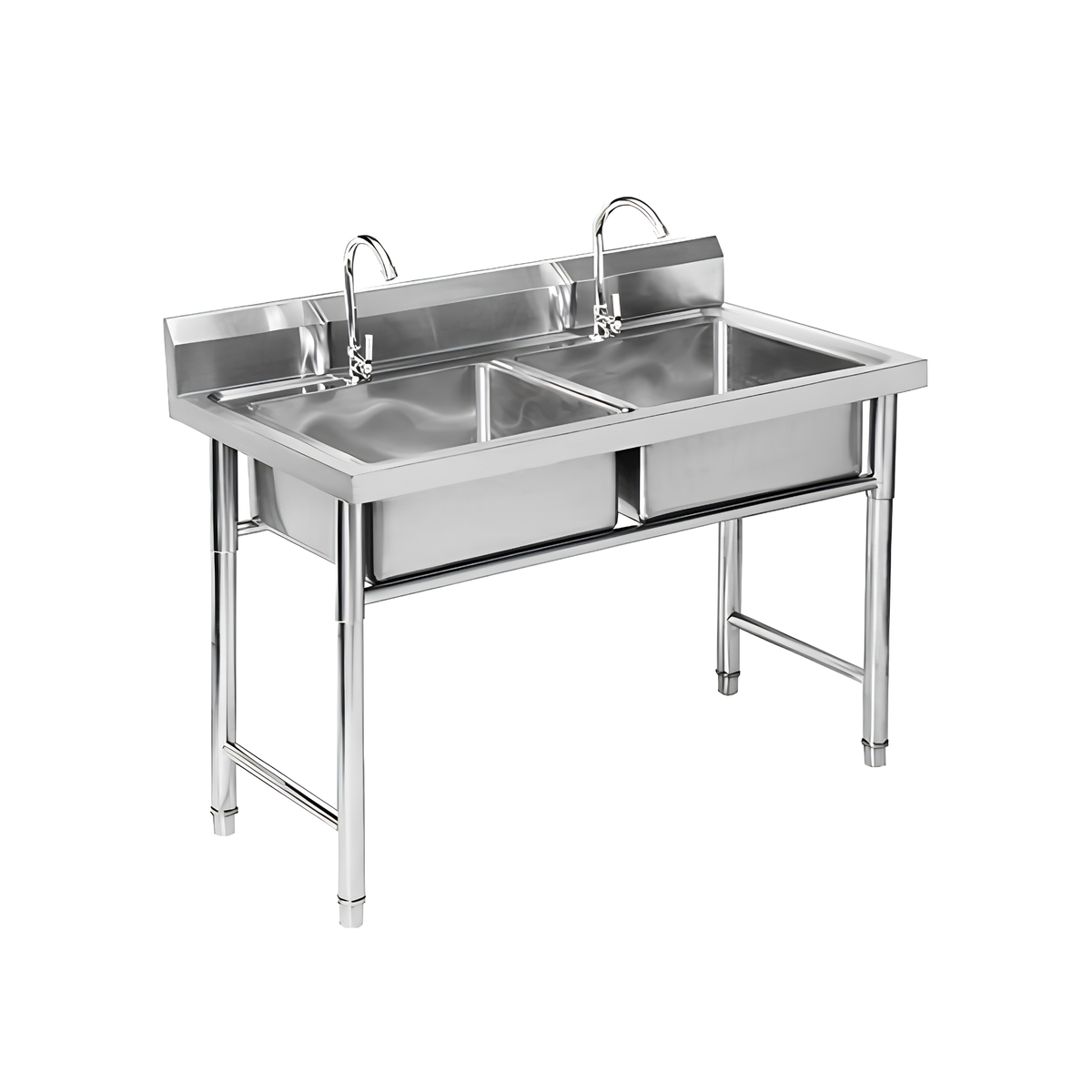 Stainless Steel Double Bowl Sink