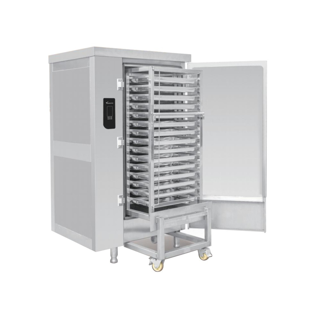 Commercial electric trolley steam cabinet