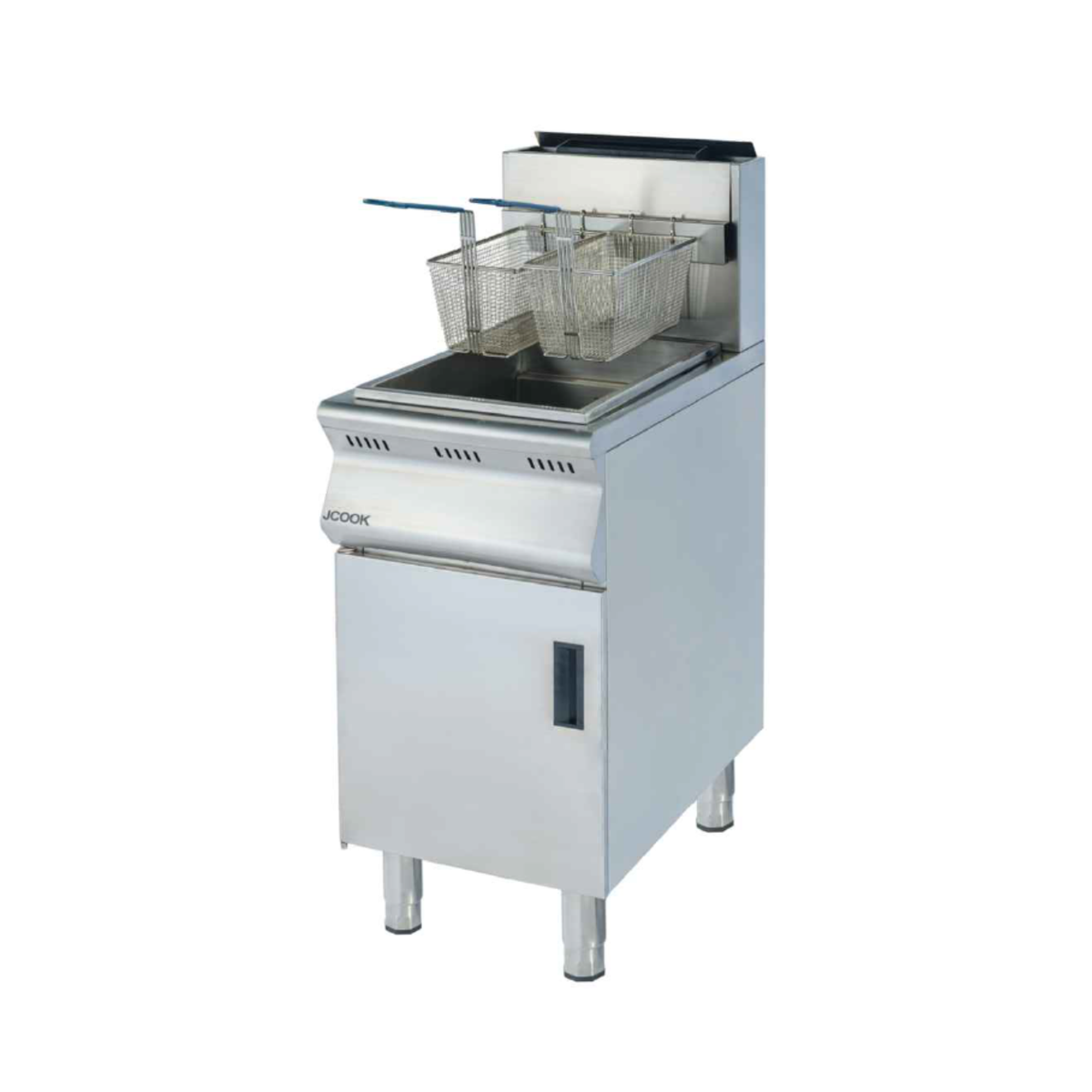 Commercial Gas Deep Fryer | 2 Basket | 21L Oil Capacity