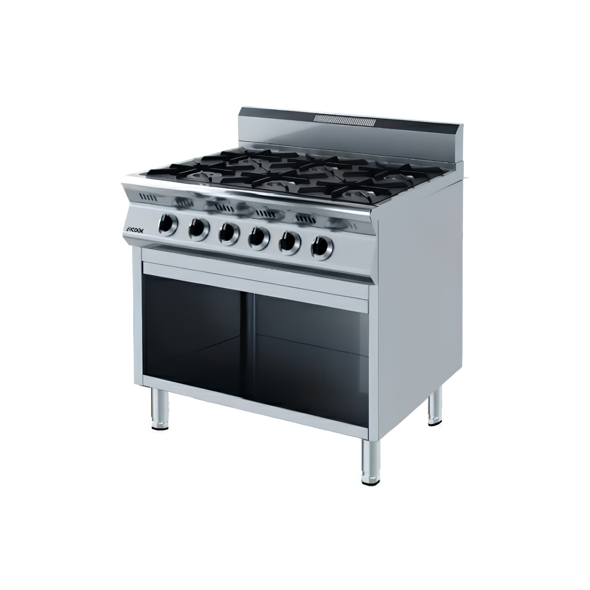 Commercial Gas Stove | 4 Burner & 6 Burner | Cabinet