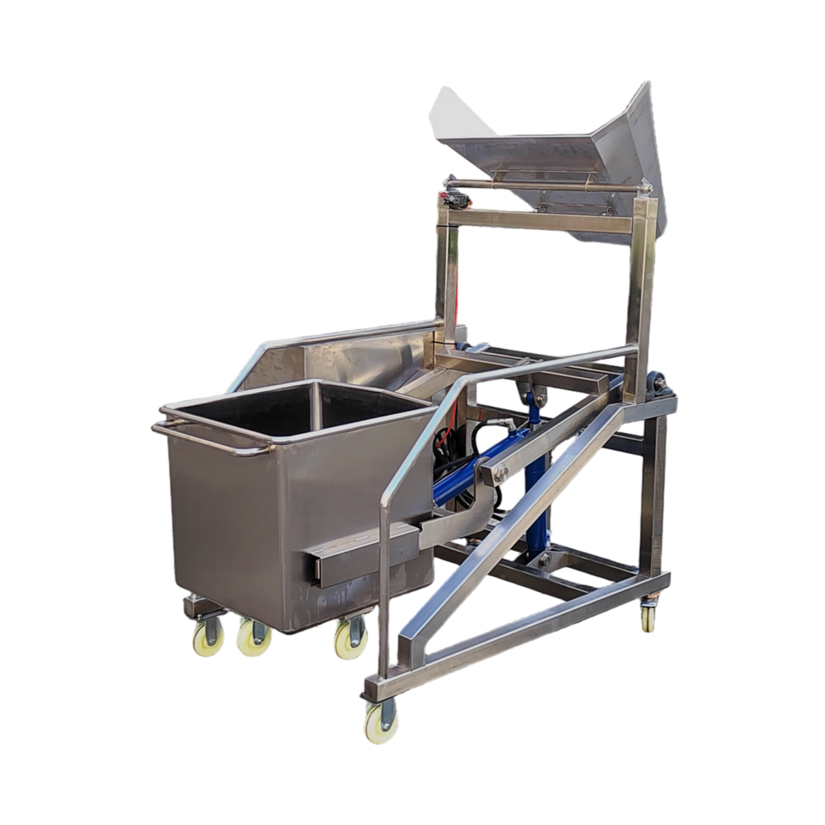 Ingredient handling equipment for central kitchens