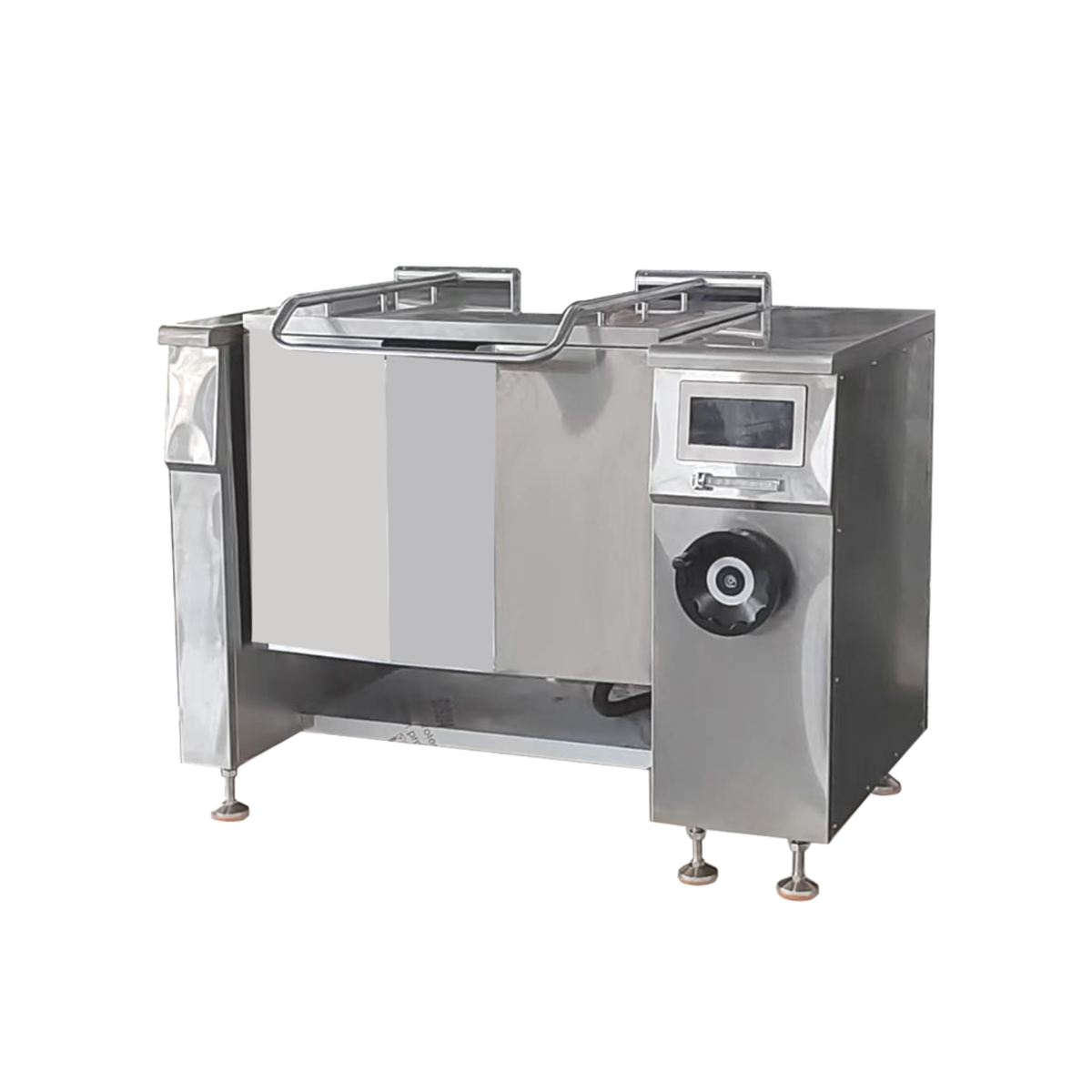 Commercial induction tilting cooking kettle