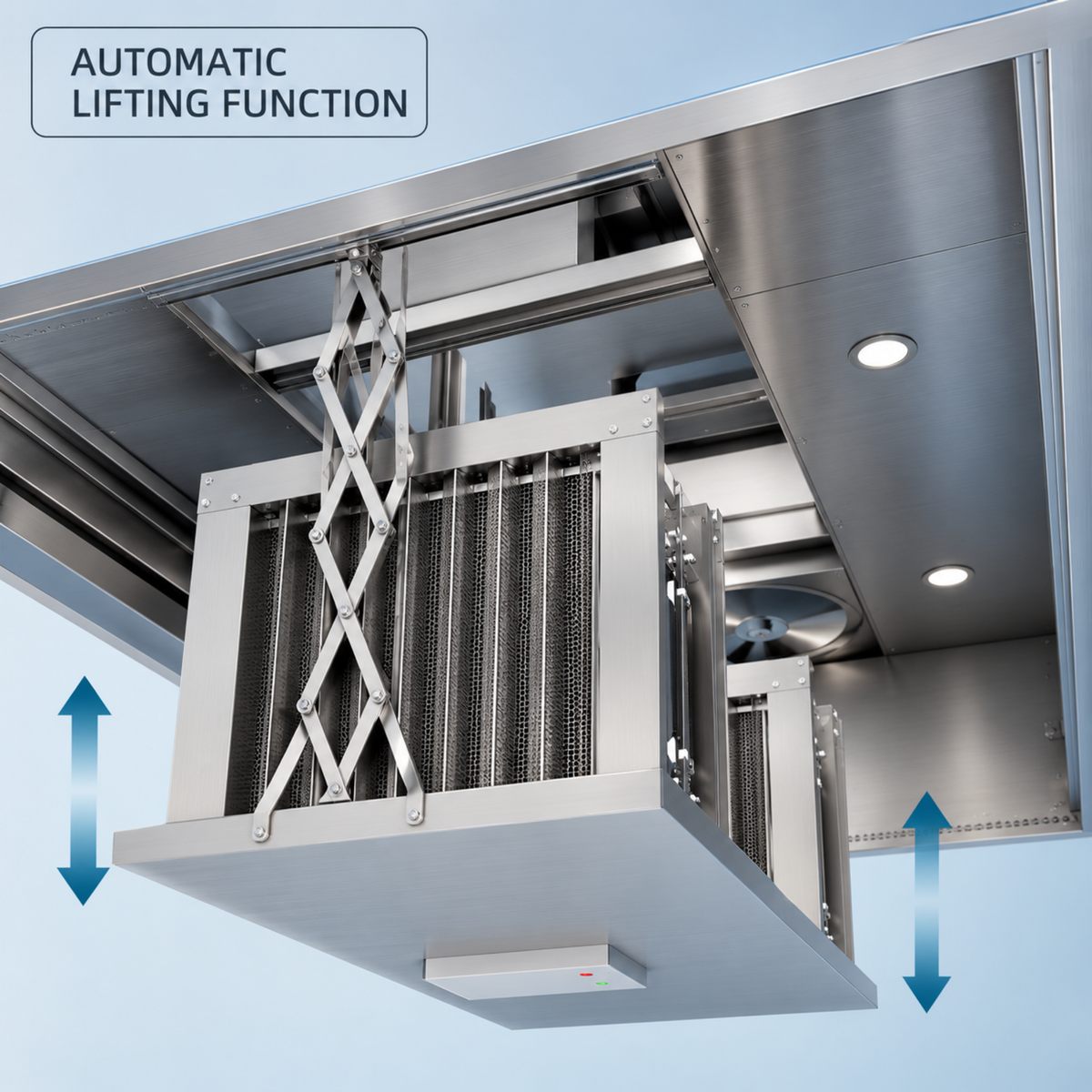 Kitchen Exhaust Hood with Electrostatic Air Cleaner | JDY-200E