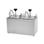 Stainless Steel Condiment Dispenser with Pump | JZF Series