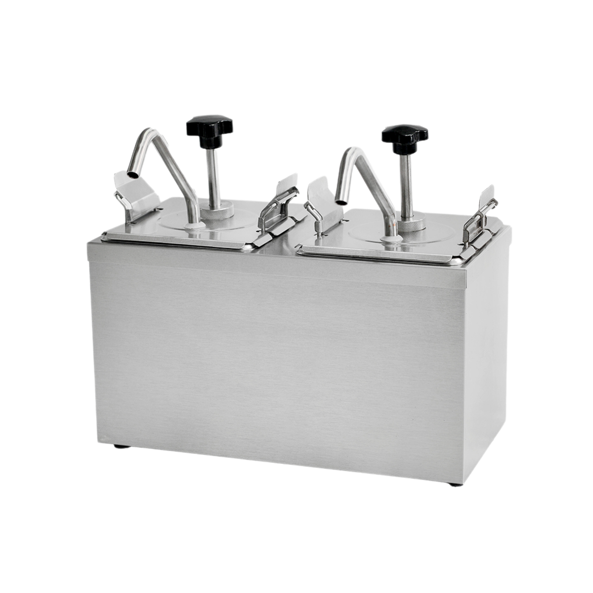 Stainless Steel Condiment Dispenser with Pump | JZF Series