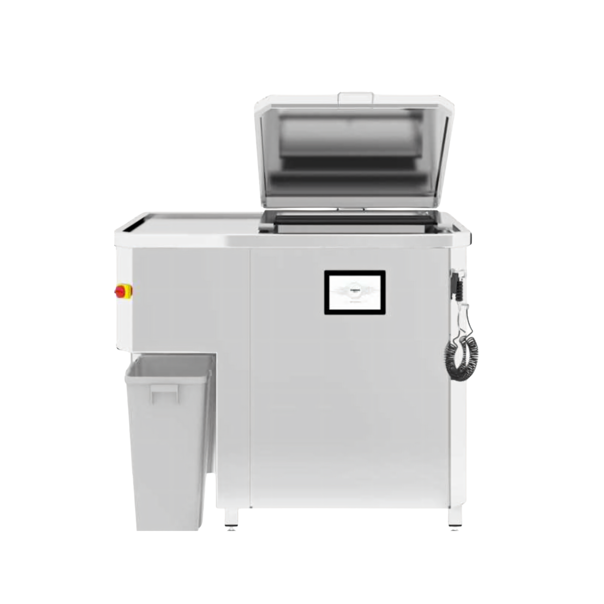 Commercial food waste dewatering machine