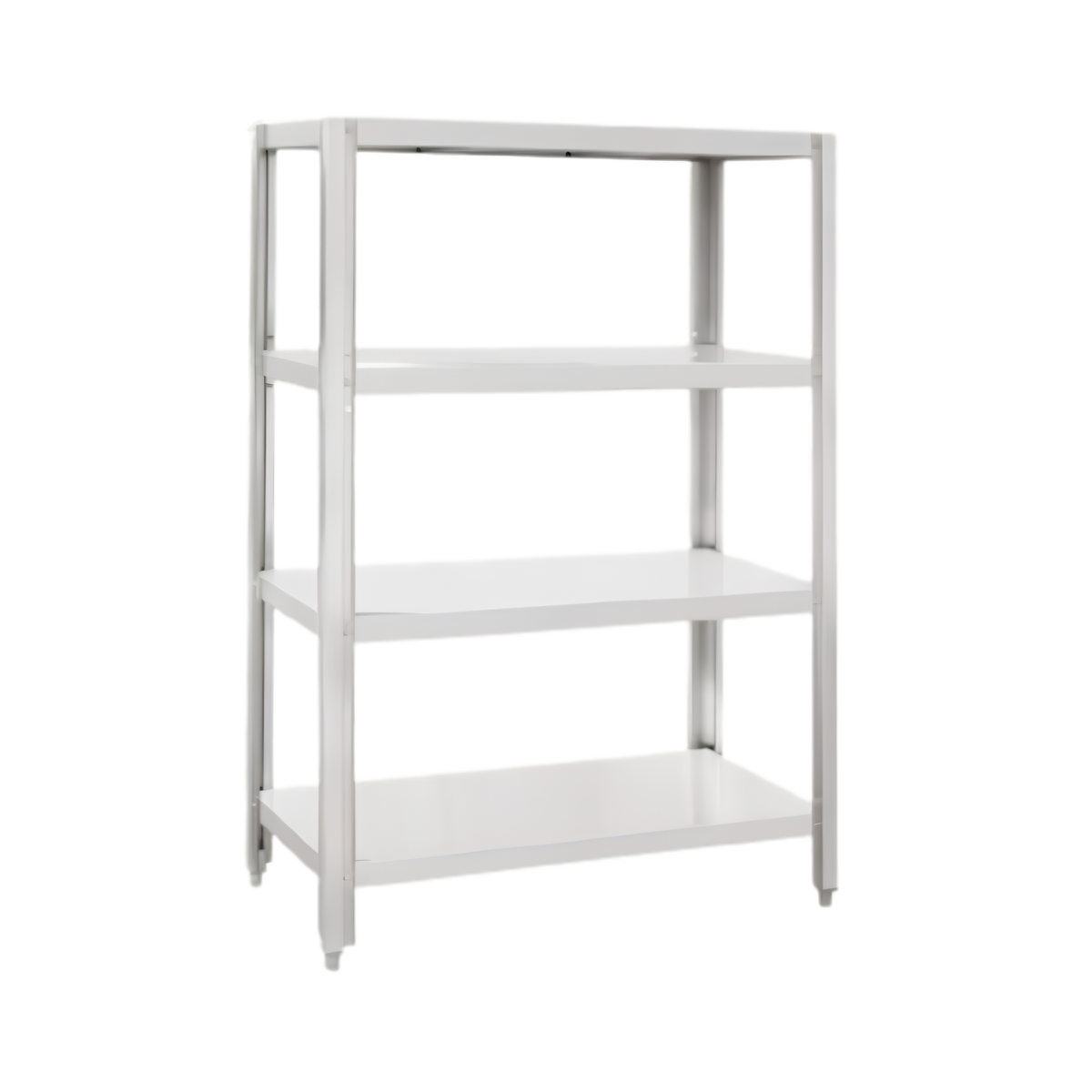 Commercial Stainless Steel 4-Tier Shelving Unit Storage Shelf