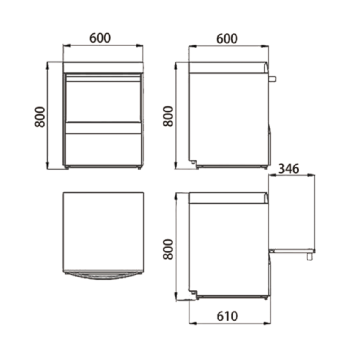 Undercounter Dishwasher | ET-50B